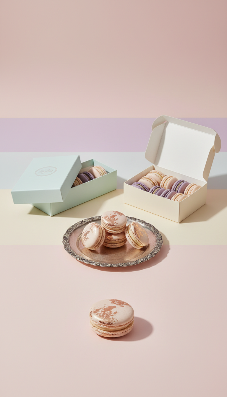 Handmade French Macarons | 12-Count Gift Box